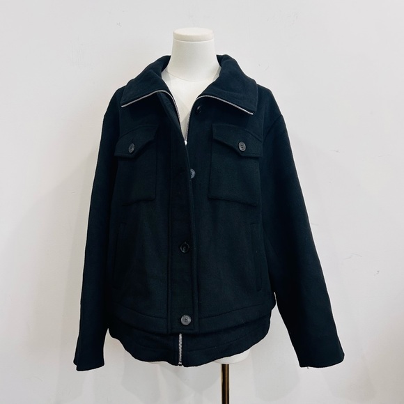 Bernardo Metro Haven Wool Jacket - NWOT Size Large - Picture 8 of 12